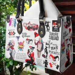 Harley Quinn Leather Handbag