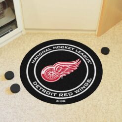 Detroit Red Wings Round Area Rug