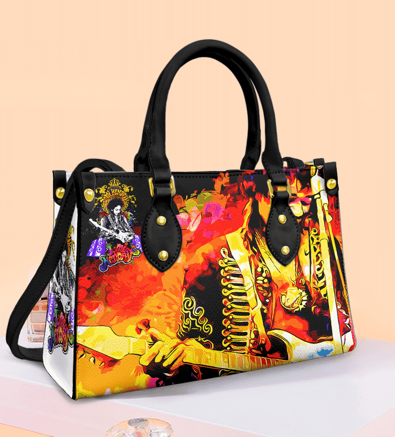 Jimi Hendrix Leather Handbag 1 Jimi Hendrix Leather Handbag