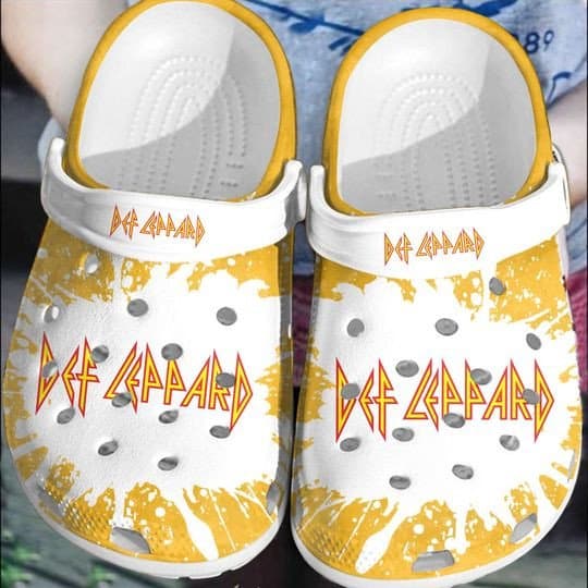 Def Leppard Lover Soft Clogs 1 Def Leppard Lover Soft Clogs