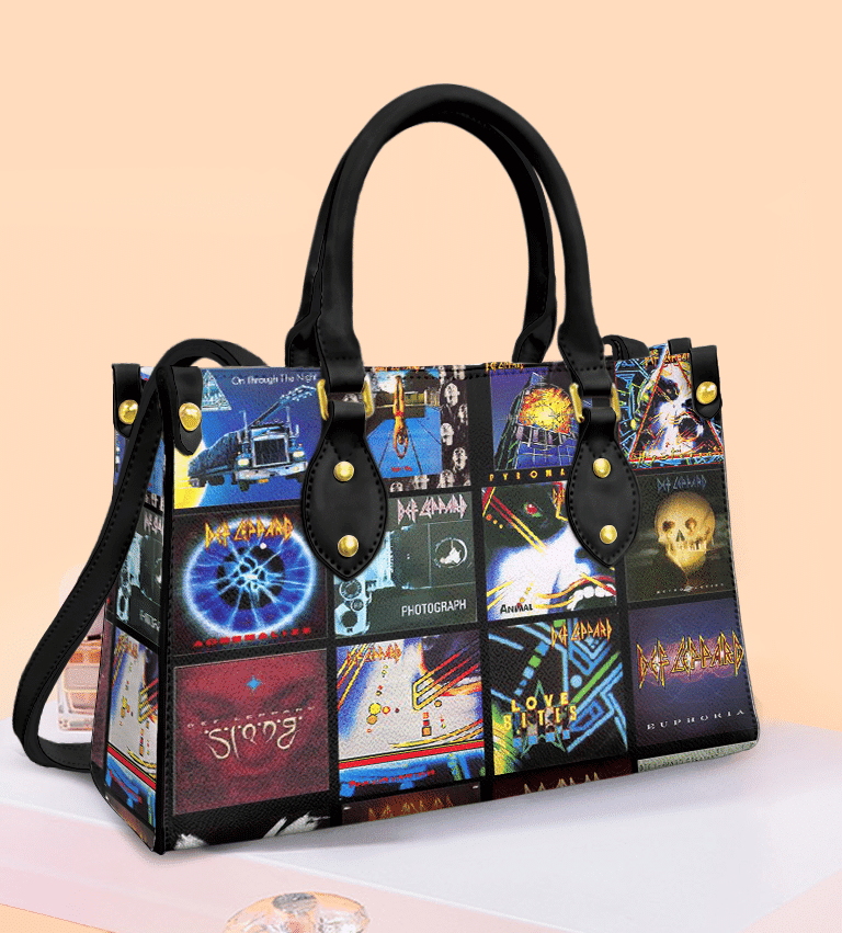 Def Leppard Leather Handbag 1 Def Leppard Leather Handbag