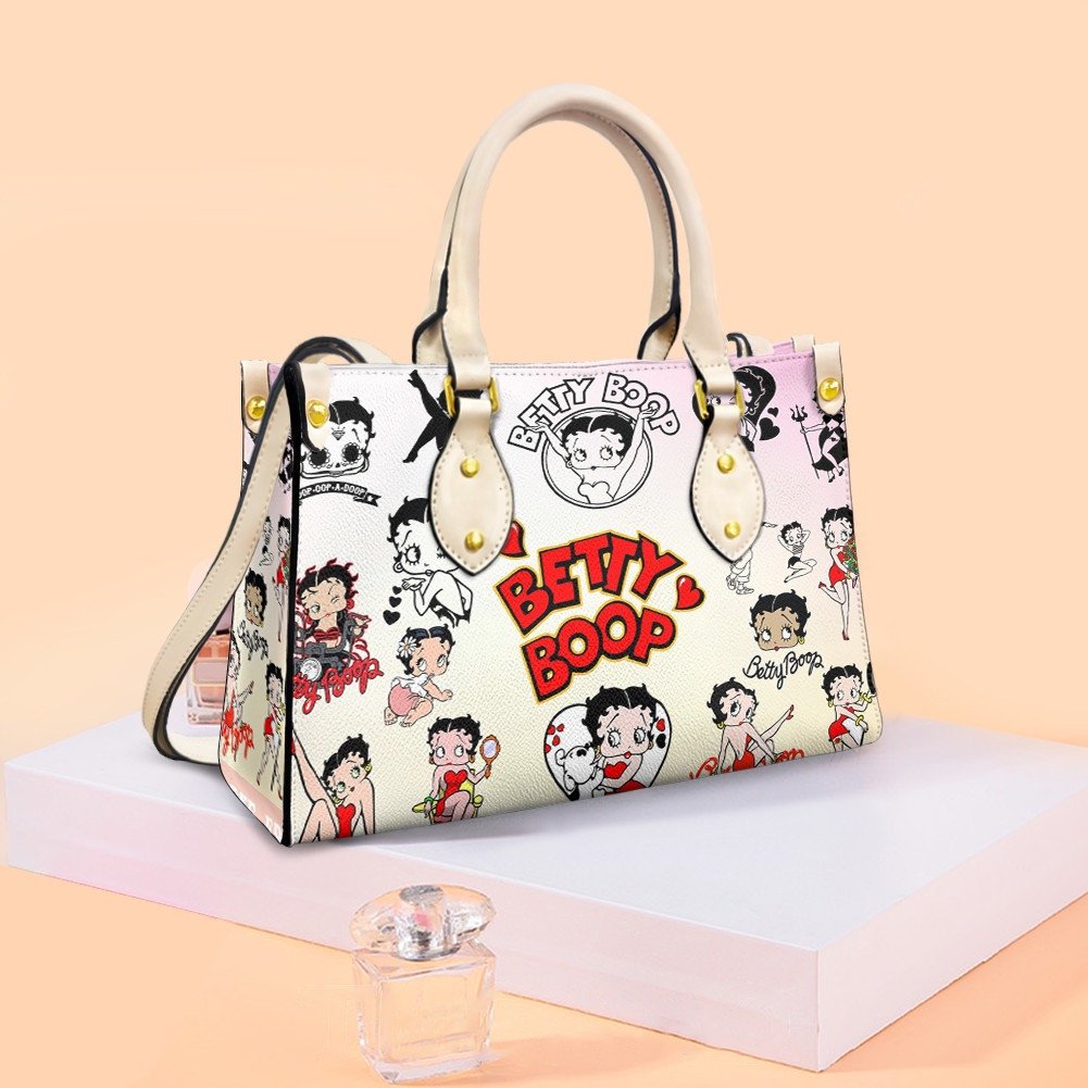 Betty Boop 01g Leather Handbag 1 Betty Boop 01g Leather Handbag