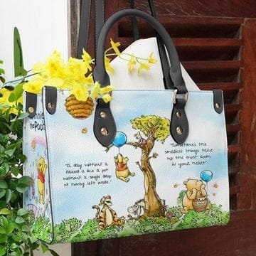 Winnie THE POOH Leather Handbag 1 Winnie THE POOH Leather Handbag
