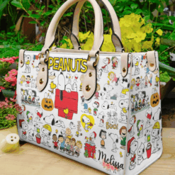 Snoopy Leather Handbag