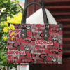 Georgia Bulldogs Leather Handbag