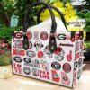 Georgia Bulldogs 1c Leather Handbag