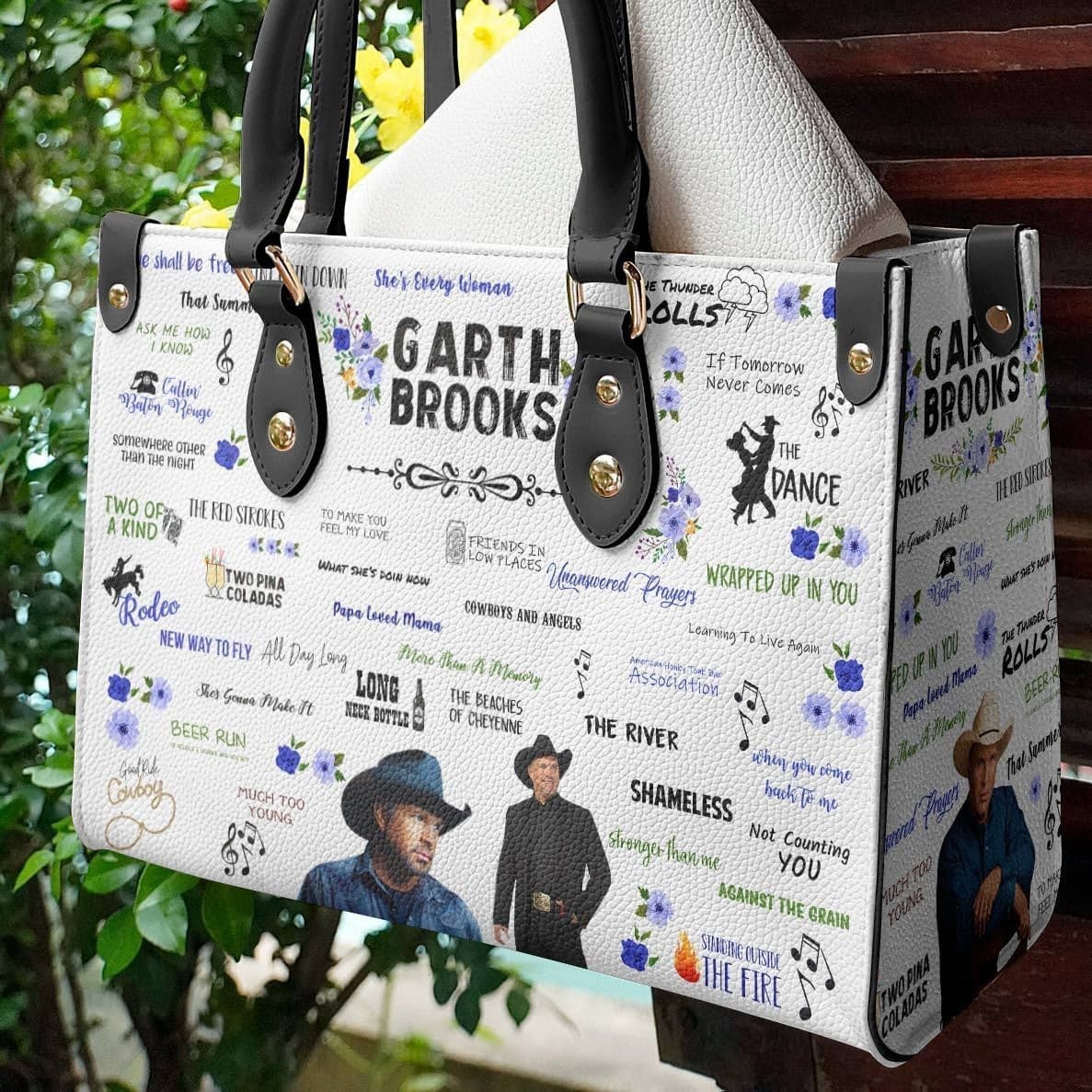 Garth Brooks Leather Handbag 1 Garth Brooks Leather Handbag