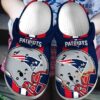 New England Patriots 1g Soft Clogs