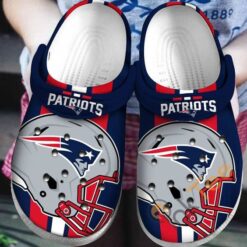 New England Patriots 1g Soft Clogs