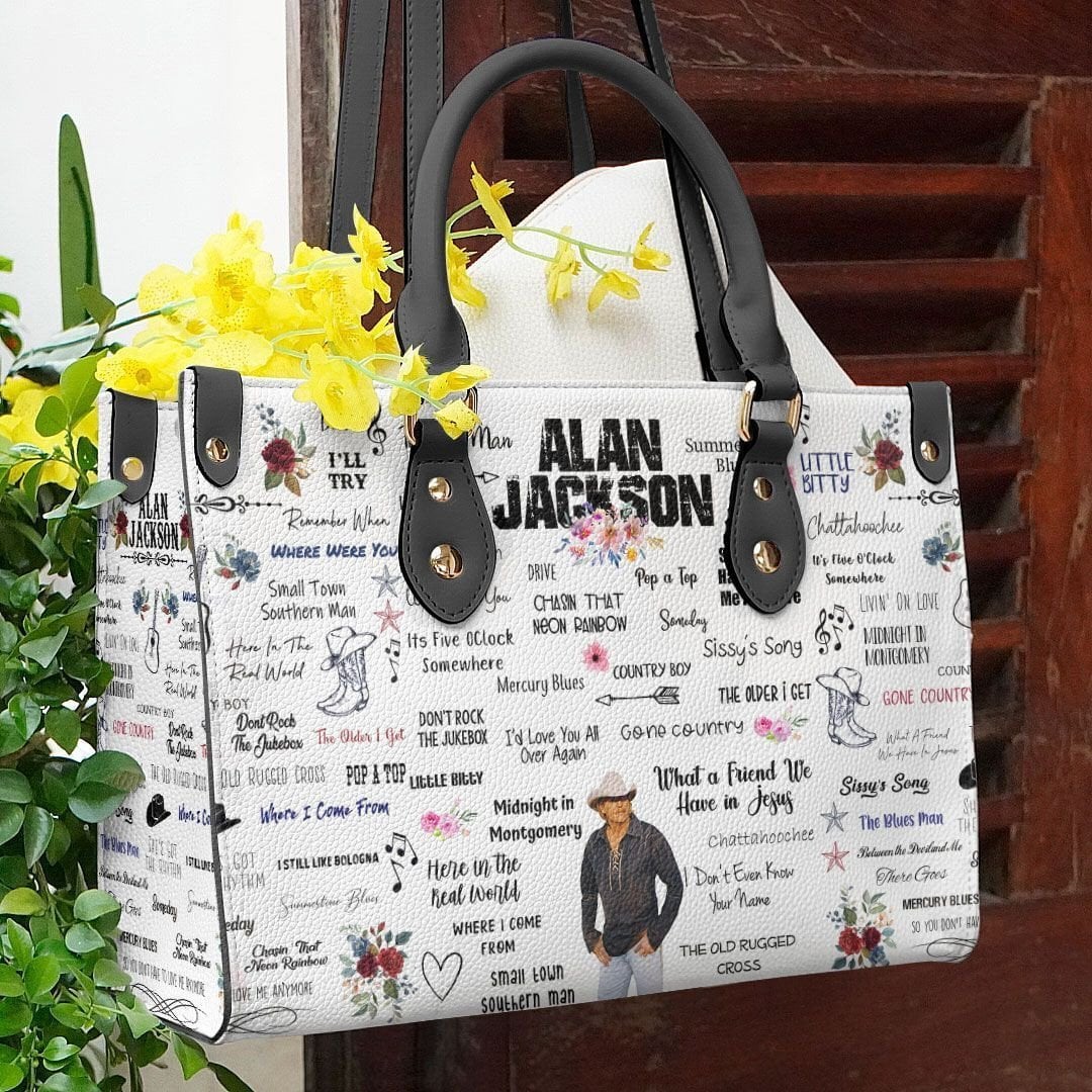 Alan Jackson Leather Handbag 1 Alan Jackson Leather Handbag