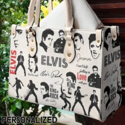 Elvis Presley 3g Leather Handbag