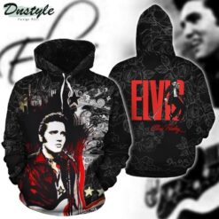 Elvis Presley Hoodie Zip Hoodie 3D