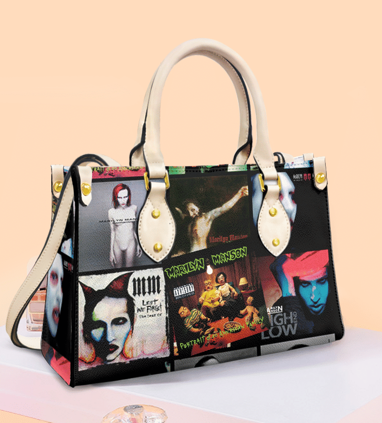 Marilyn Manson Leather Handbag 1 Marilyn Manson Leather Handbag