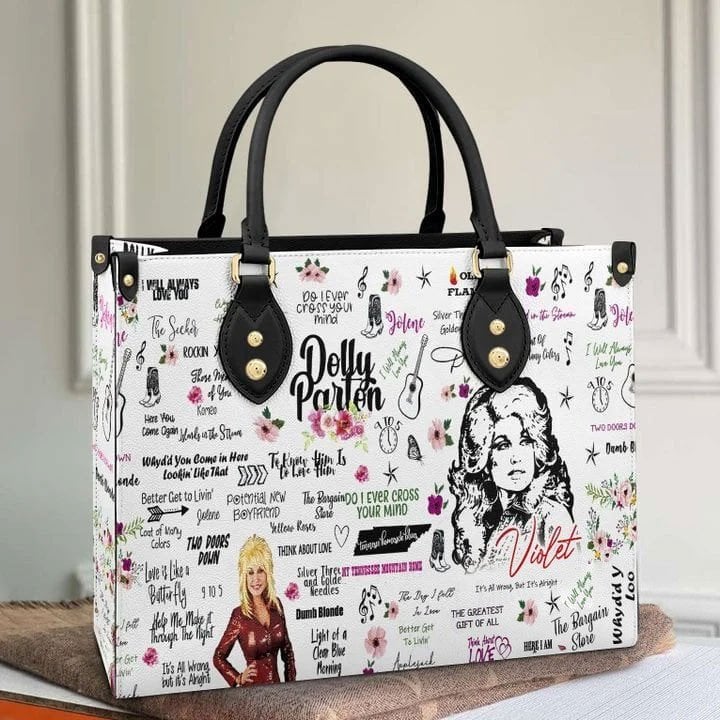 Dolly Parton Leather Handbag 1 Dolly Parton Leather Handbag