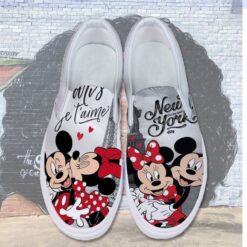 Mickey Mouse Disney Funny Slip On Shoes