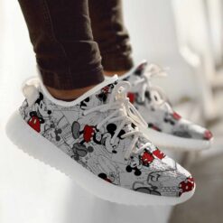 Mickey Mouse 1c Yeezy Shoes