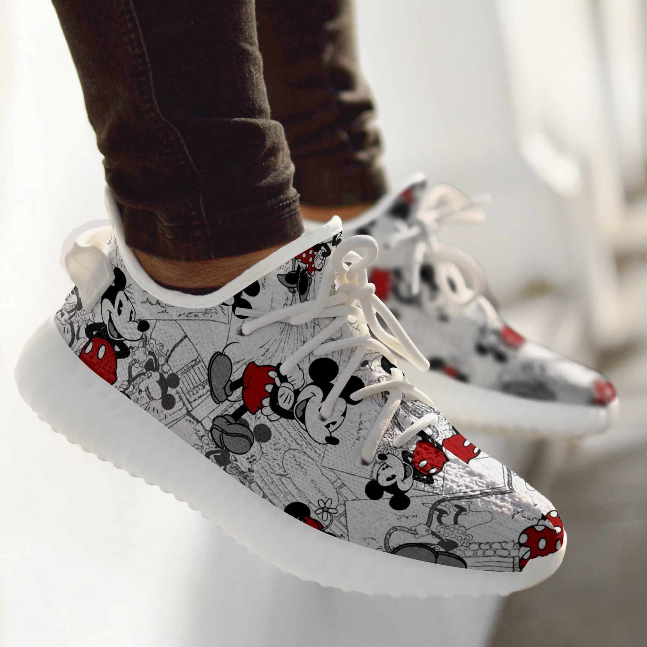 Mickey Mouse 1c Yeezy Shoes 1 Mickey Mouse 1c Yeezy Shoes