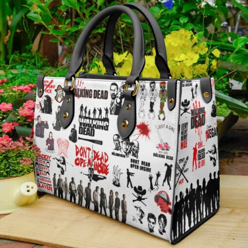 The Walking Dead Lover Leather Handbag 1 The Walking Dead Lover Leather Handbag