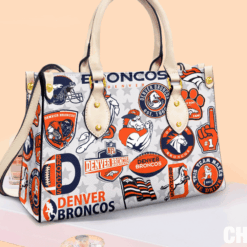 Denver Broncos Leather Handbag
