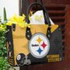 Pittsburgh Steelers 01a Leather Handbag