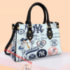 New York Yankees 01a Leather Handbag