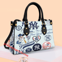 New York Yankees 01a Leather Handbag