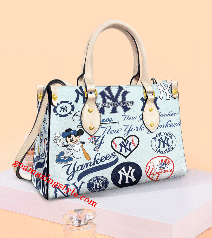 New York Yankees 1g Leather Handbag 1 New York Yankees 1g Leather Handbag