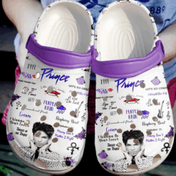 Prince Purple Soft Clogs