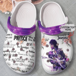 Prince Purple Lover Soft Clogs
