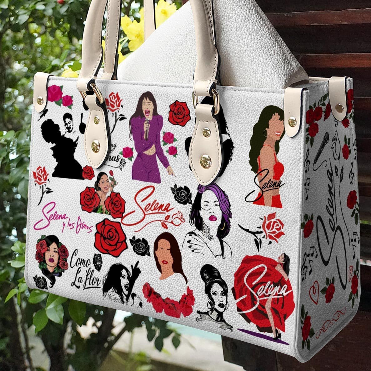 Selena Quintanilla Leather Handbag 1 Selena Quintanilla Leather Handbag