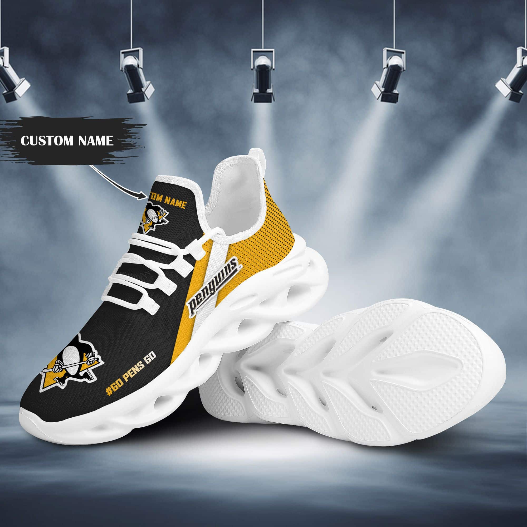 Pittsburgh Penguins Max Soul Shoes 1 Pittsburgh Penguins Max Soul Shoes