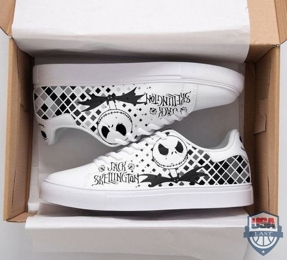 Jack Skellington Stan Smith Shoes 1 Jack Skellington Stan Smith Shoes