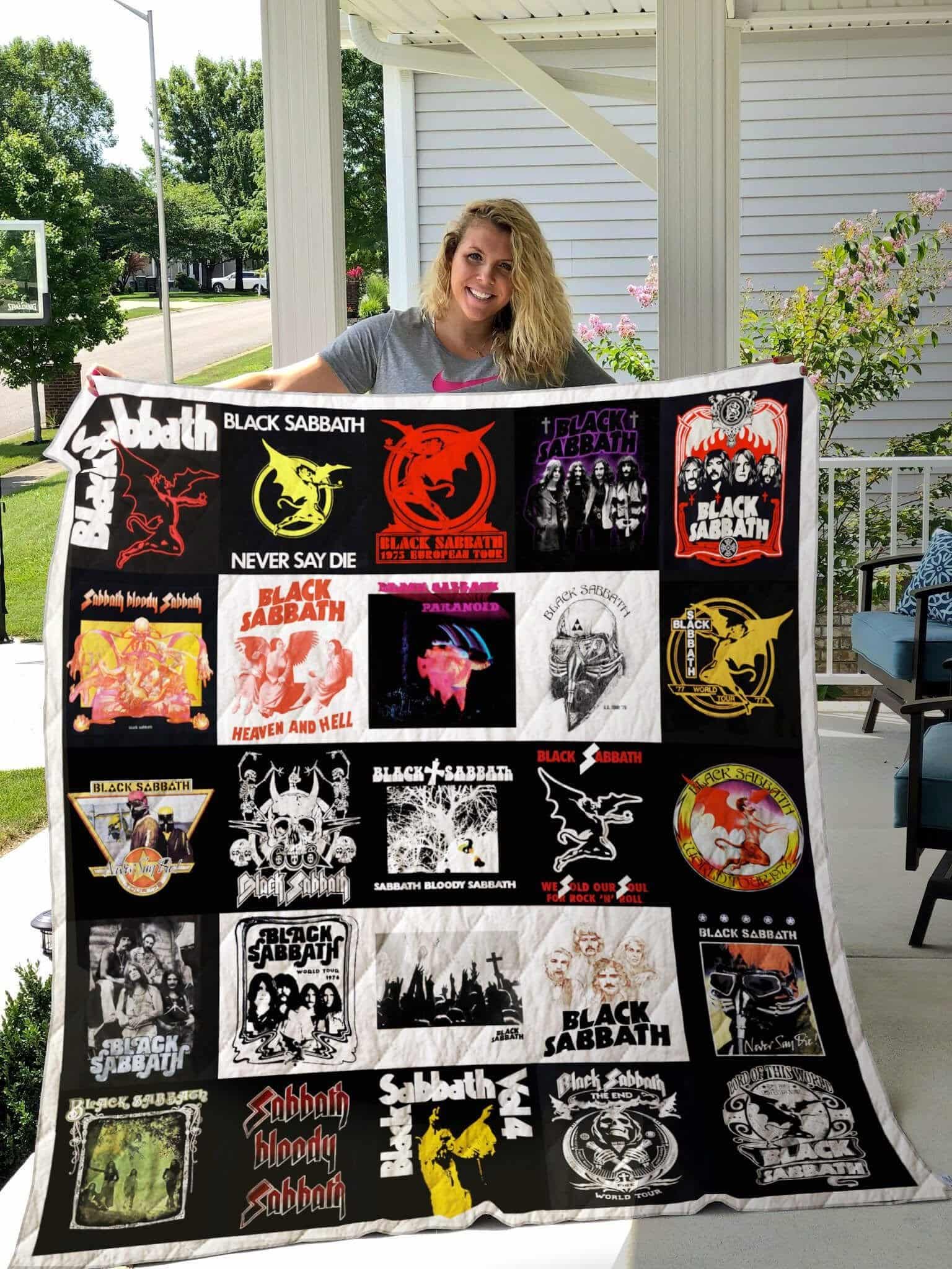 Black Sabbath Blanket 1 Black Sabbath Blanket