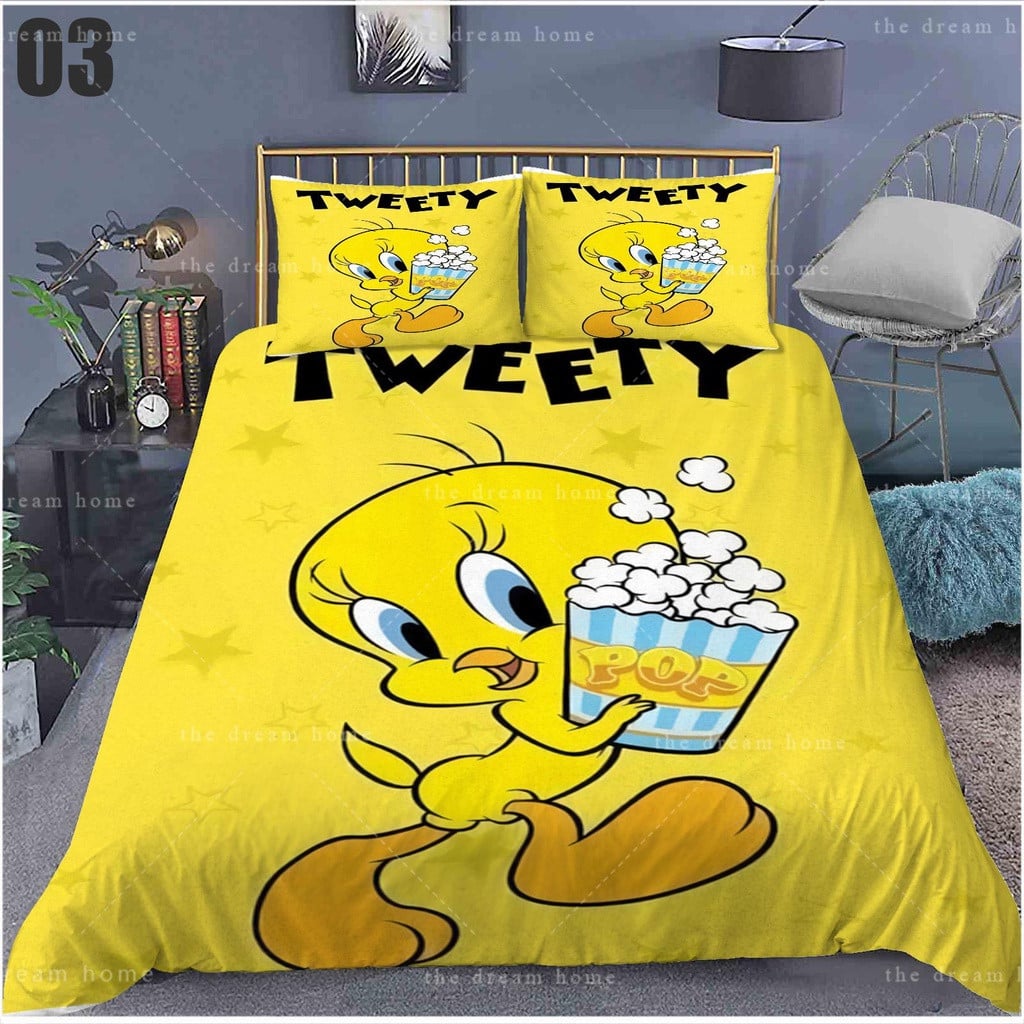 Tweety Bird Funny 1 Bedding Set 1 Tweety Bird Funny 1 Bedding Set