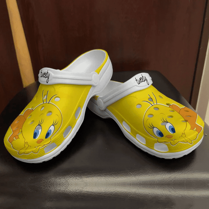 Tweety Bird Funny Lover Soft Clogs 1 Tweety Bird Funny Lover Soft Clogs
