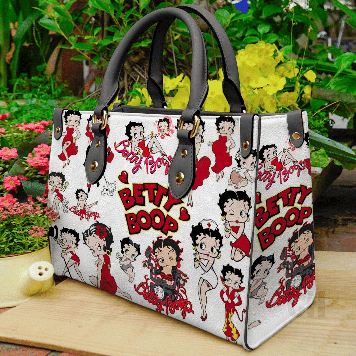 Betty Boop Leather Handbag 1 Betty Boop Leather Handbag