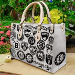 Brooklyn Nets Leather Handbag