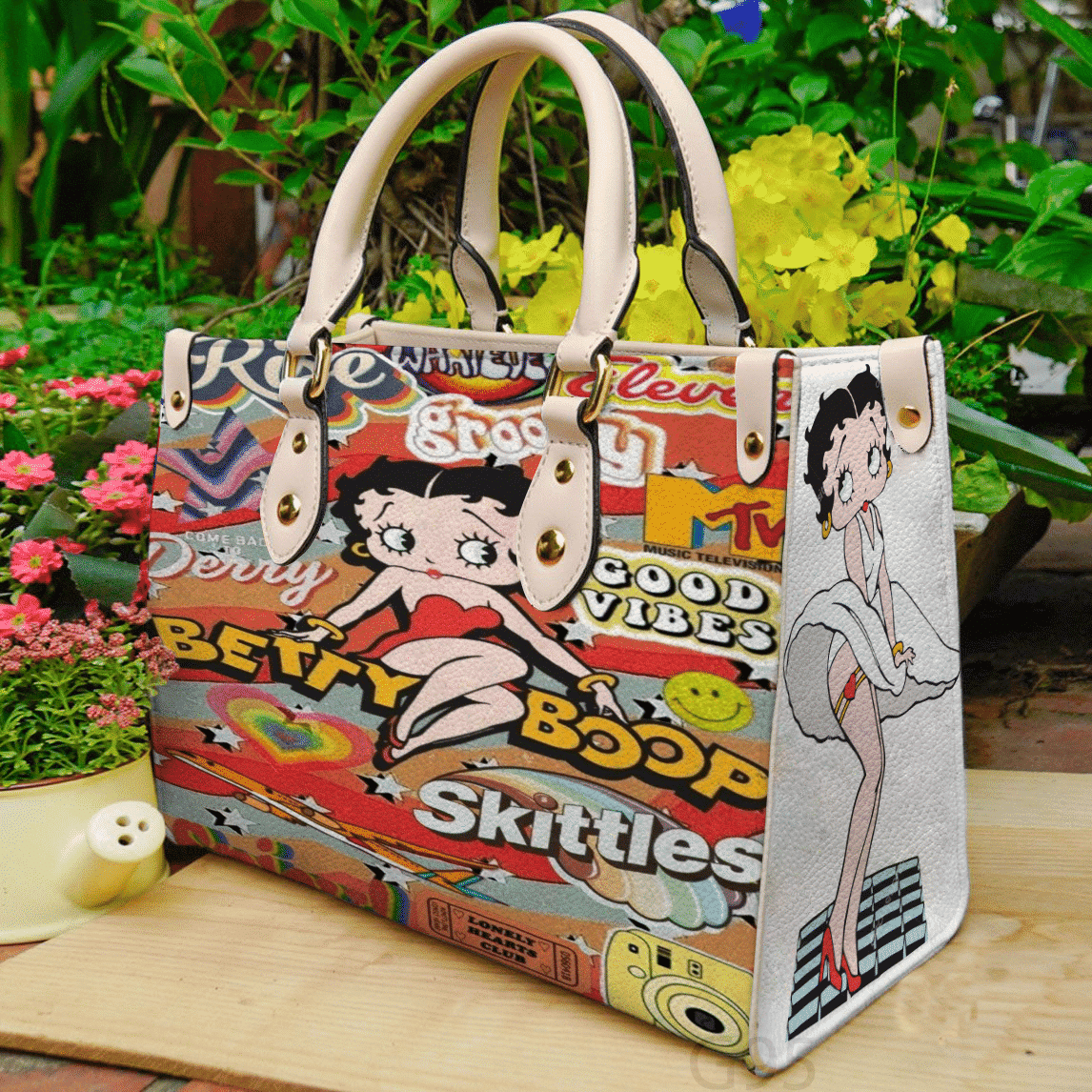 Betty Boop A2 Leather Handbag 1 Betty Boop A2 Leather Handbag
