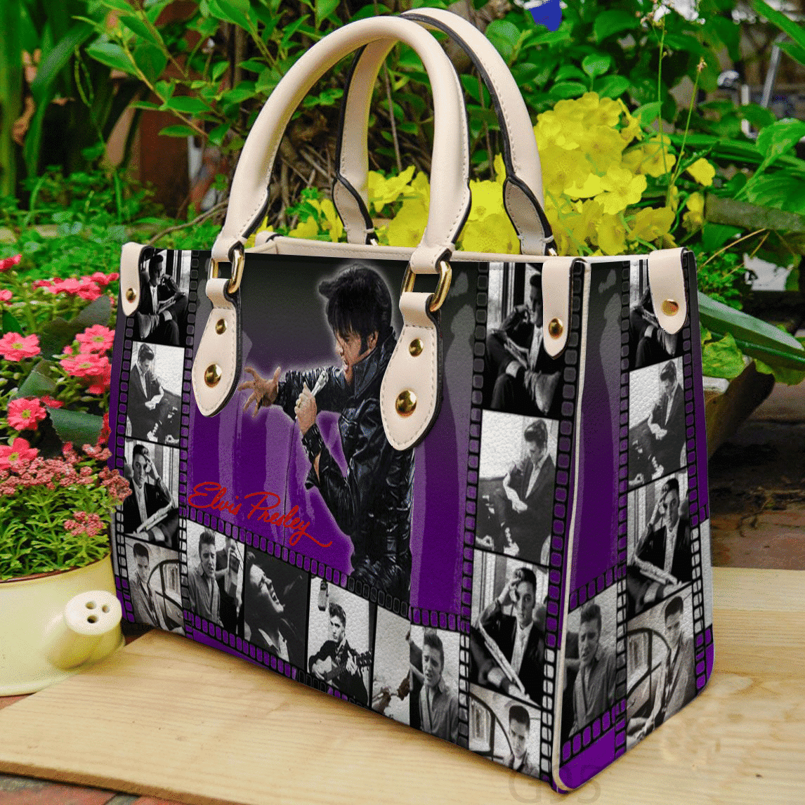 Elvis Presley 2a Leather Handbag 1 Elvis Presley 2a Leather Handbag