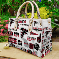 Atlanta Falcons Leather Handbag
