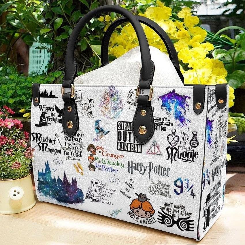 Harry Potter Lover Leather Handbag 1 Harry Potter Lover Leather Handbag