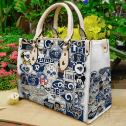 Los Angeles Rams Leather Handbag