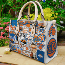 New York Knicks Leather Handbag