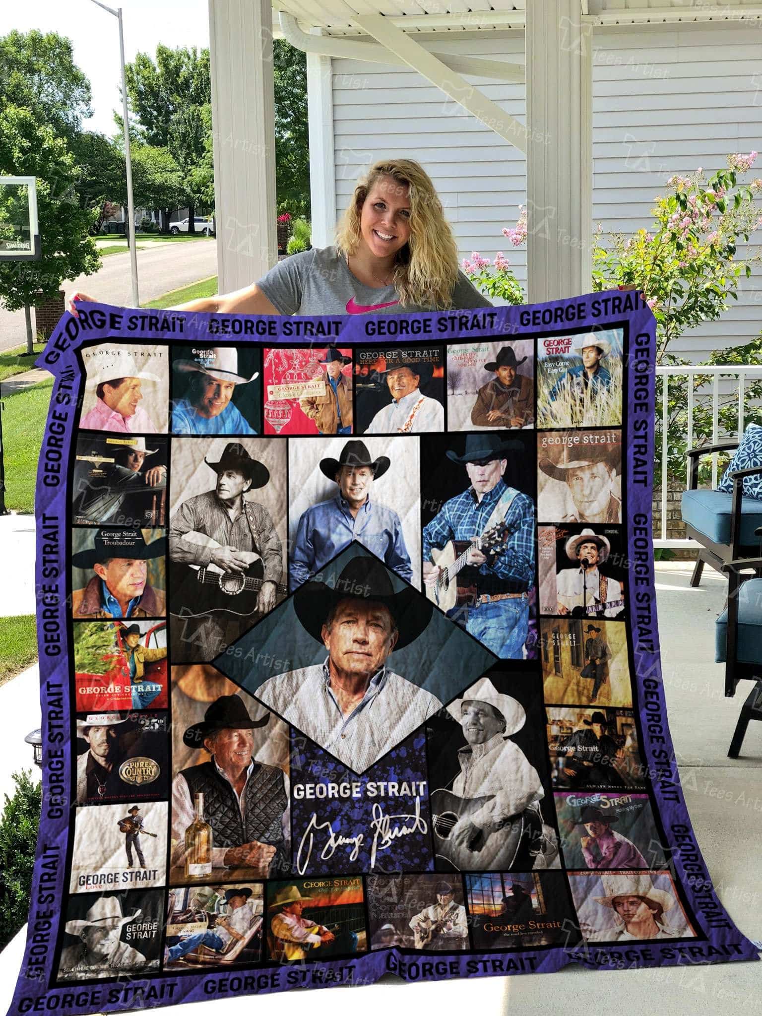 George Strait Lover 3 Blanket 1 George Strait Lover 3 Blanket
