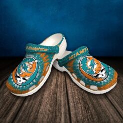 Miami Dolphins 1 Soft Clogs