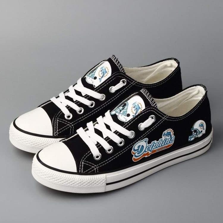 Miami Dolphins 1 Low Top Shoes 1 Miami Dolphins 1 Low Top Shoes