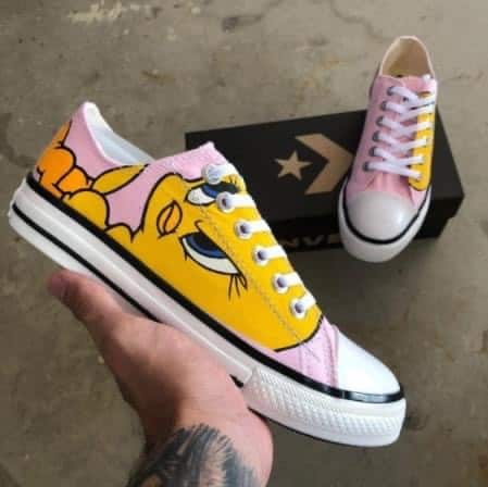 Tweety Bird Low Top Shoes 1 Tweety Bird Low Top Shoes