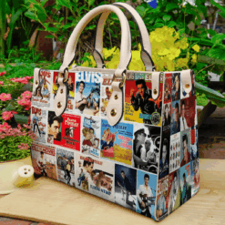 Elvis Presley003 Leather Handbag