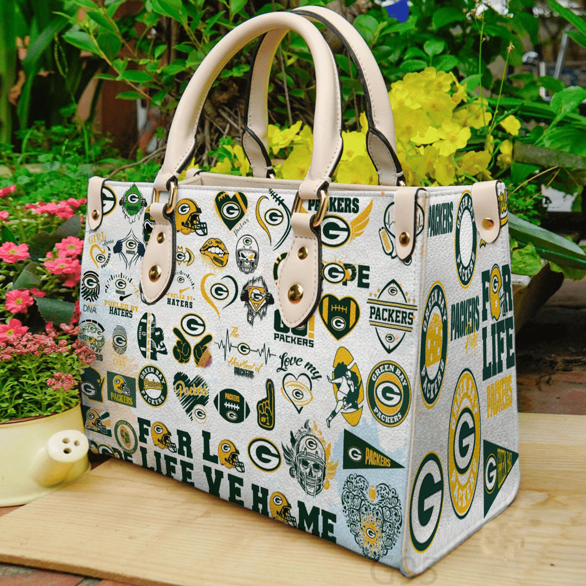Green Bay Packers 1 Leather Handbag 1 Green Bay Packers 1 Leather Handbag