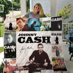 Johnny Cash Lover Blanket